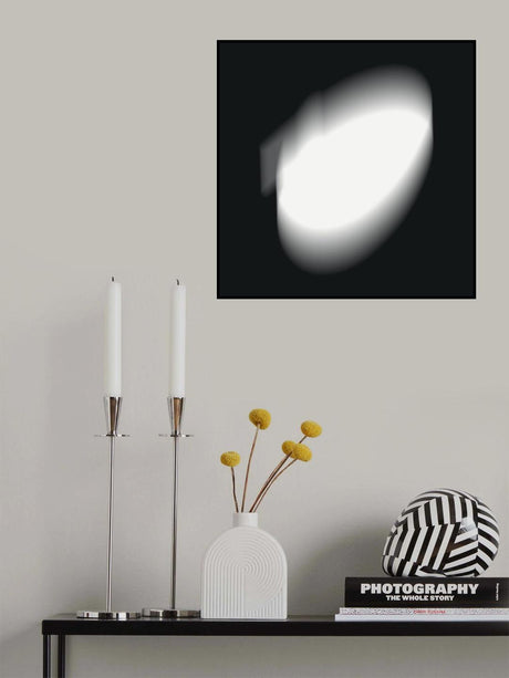 White blurry object 03 Poster och Canvastavla