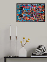 Rooftop journey in launch Poster och Canvastavla