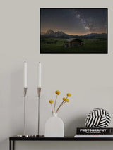 Alpe di siusi night Poster och Canvastavla