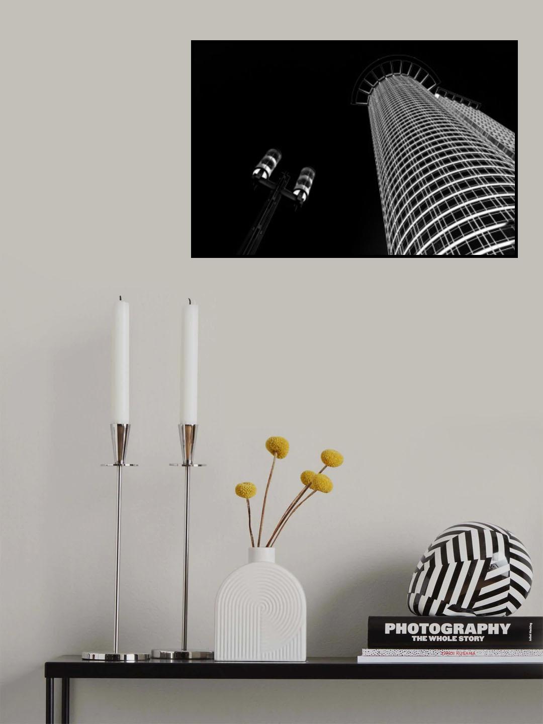 Skyscraper Poster och Canvastavla