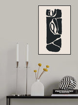 Abstract Face Series #5 Poster och Canvastavla
