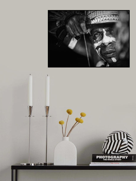 asmat warrior Poster och Canvastavla