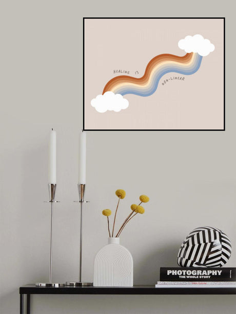 Healing Rainbow Poster och Canvastavla