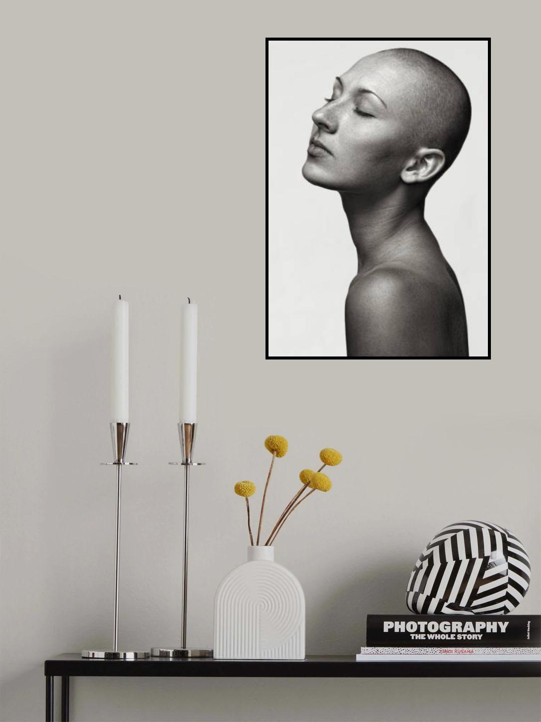 Portrait of Eugenia Poster och Canvastavla