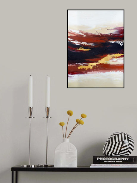 Abstract Sunset 3 Poster och Canvastavla