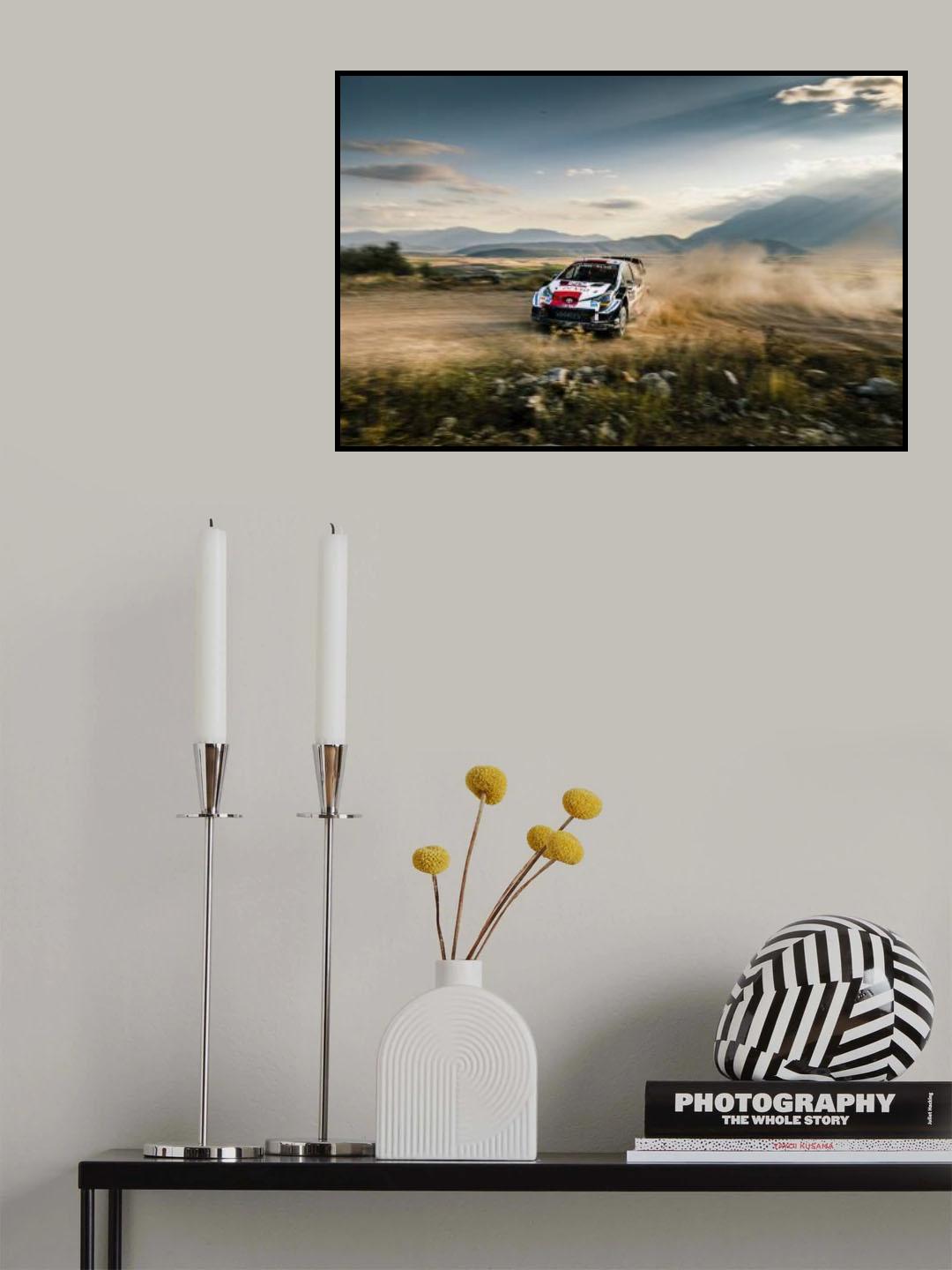 Toyota Gazoo Racing Poster och Canvastavla