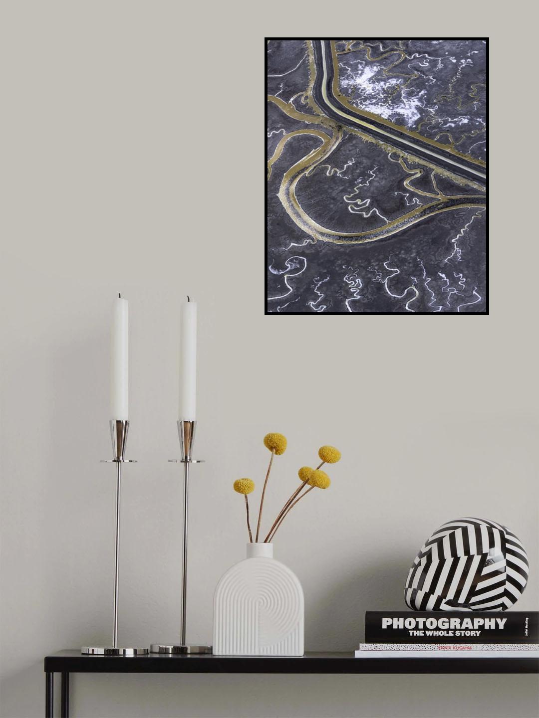 Bay Flats 002 Poster och Canvastavla