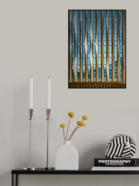Facade with glass Poster och Canvastavla