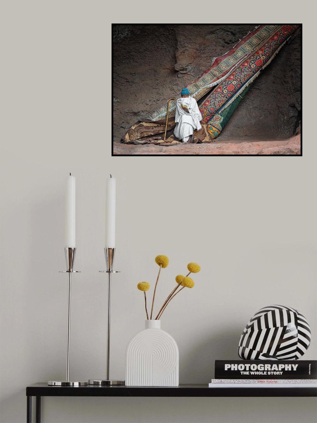 The reader Poster och Canvastavla