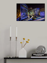 Night traffic Poster och Canvastavla