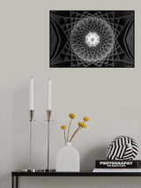Ceiling of dolatabad garden Poster och Canvastavla
