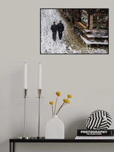 walking in the snow Poster och Canvastavla