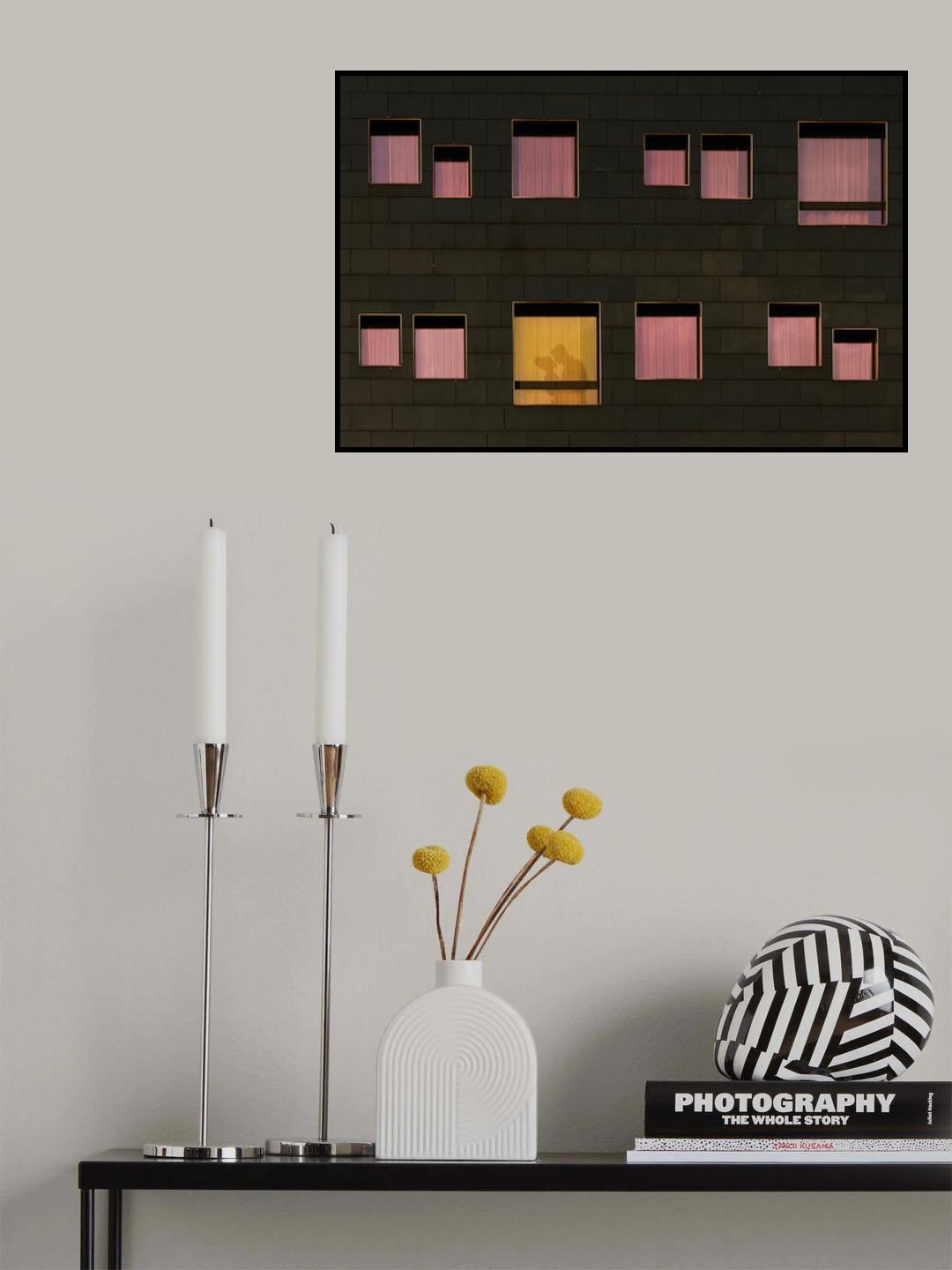 the kiss from the window Poster och Canvastavla