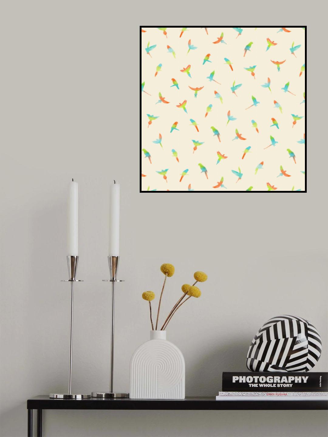 Papagei Poster och Canvastavla