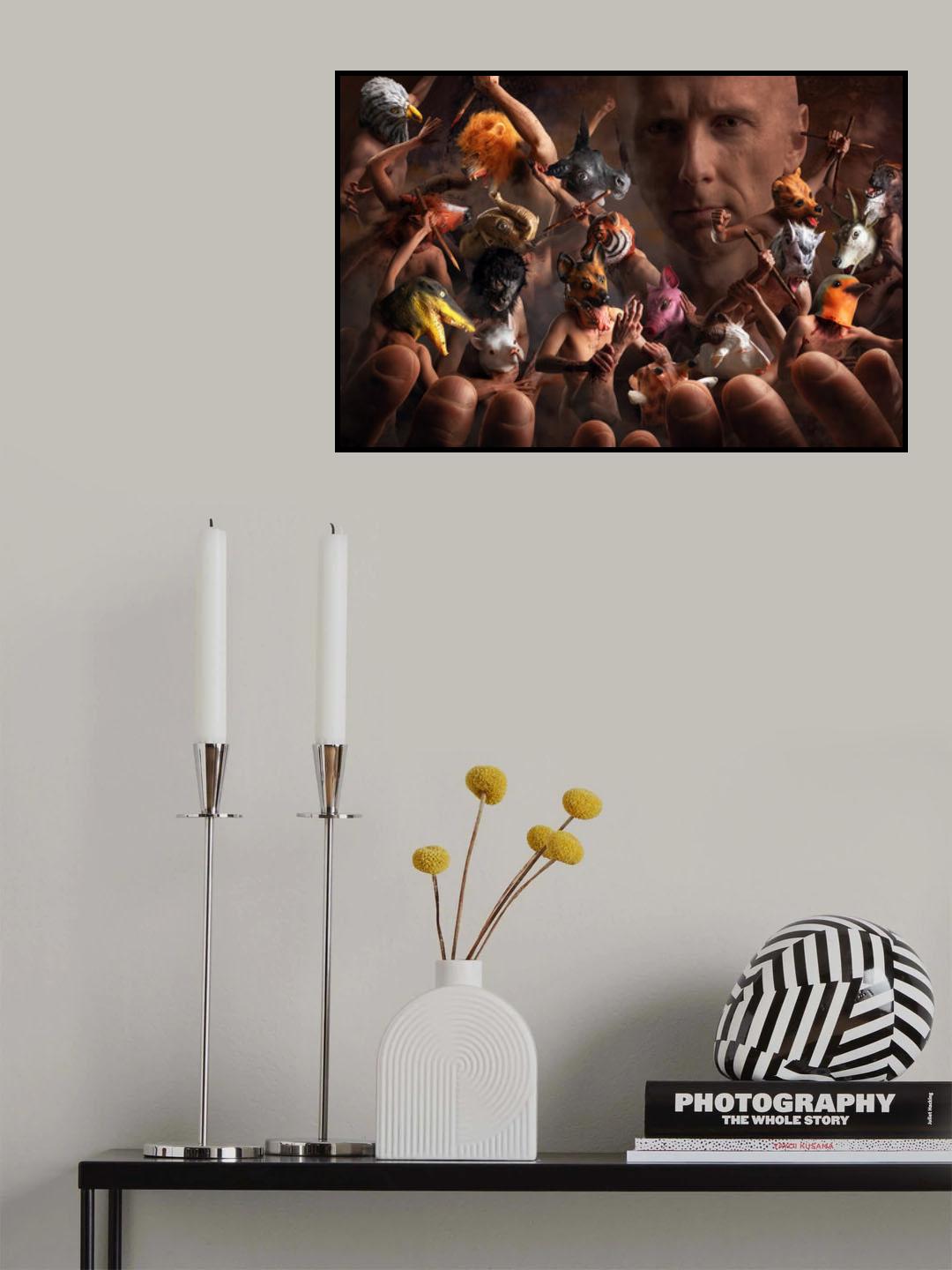 Prometheus and the Making of Man Poster och Canvastavla