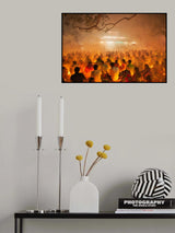 Pray with fire Poster och Canvastavla