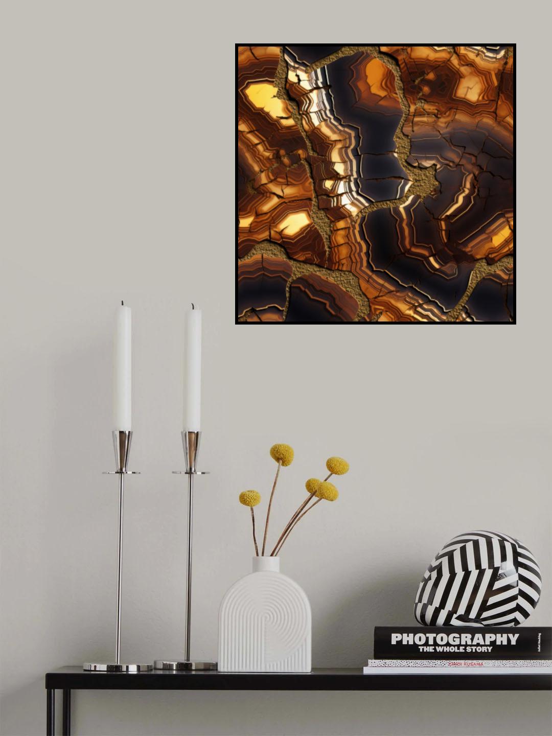 Agate 11 Poster och Canvastavla