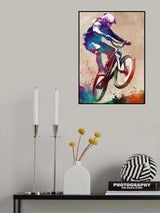 BMX sport art 32 Poster och Canvastavla