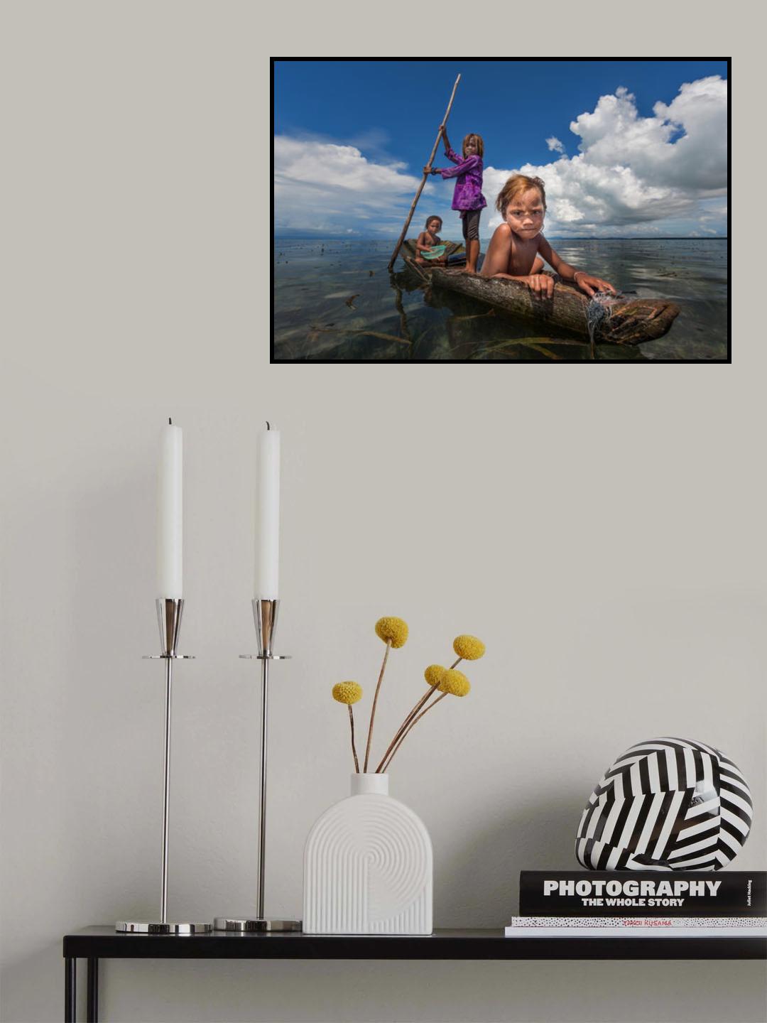 Sea Gypsy Siblings Poster och Canvastavla