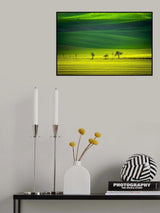 Green Tsunami Poster och Canvastavla