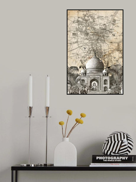 Agra, Taj Mahal (City Breaks) Poster och Canvastavla