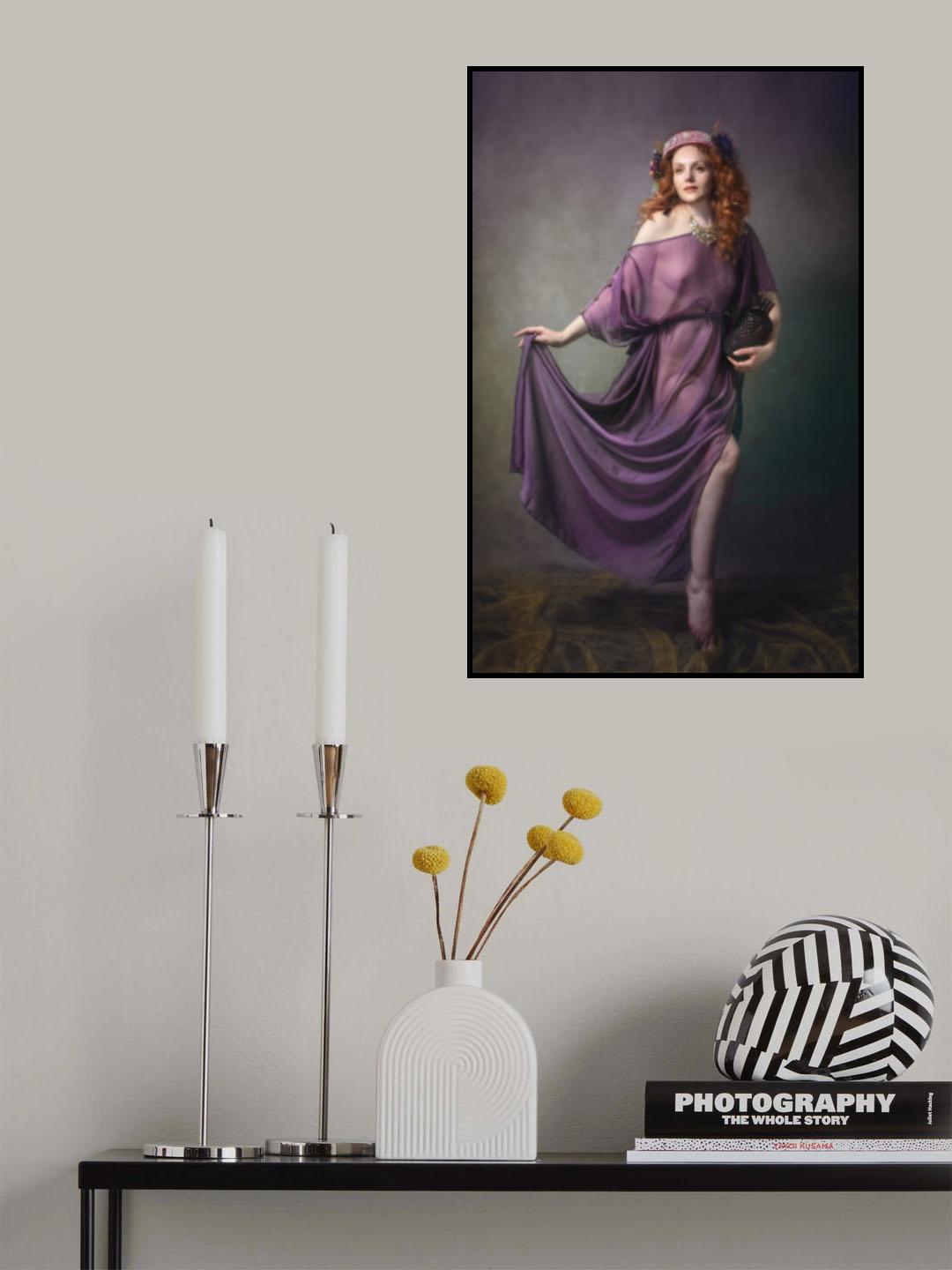 Purple Robe Poster och Canvastavla