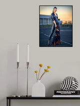 Daniela and the Doberman Alma Poster och Canvastavla