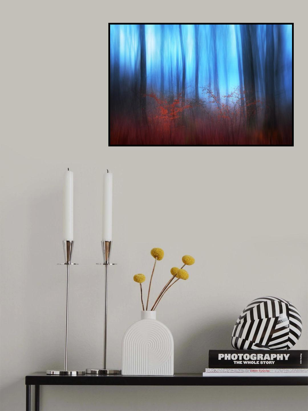 Eerie Woods Poster och Canvastavla