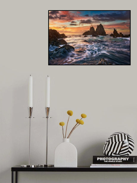 Dance with Light Poster och Canvastavla