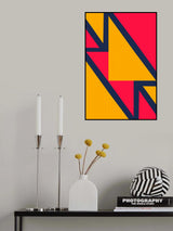 Bright Geometric #2 Poster och Canvastavla