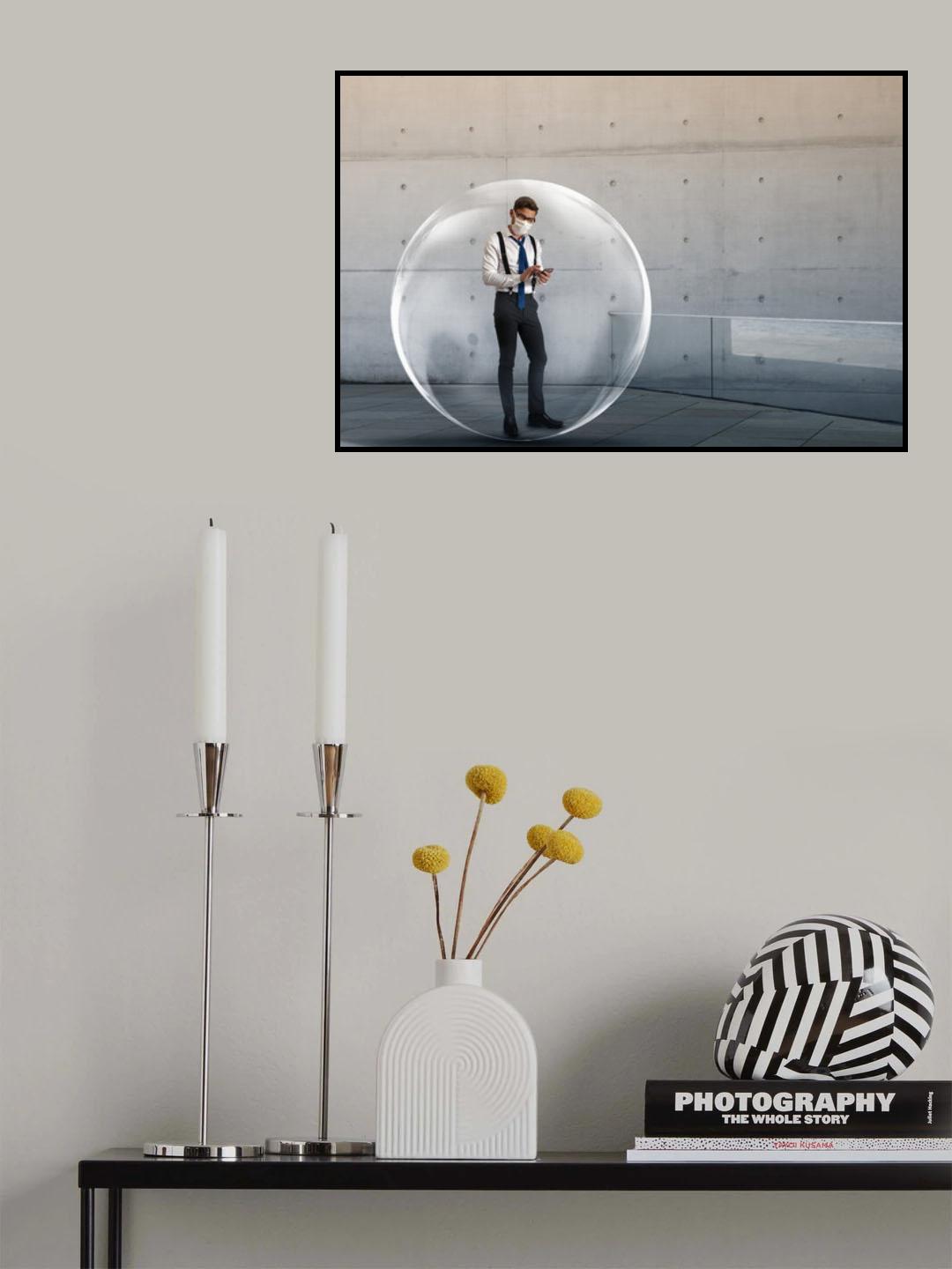 Living in  a bubble II Poster och Canvastavla