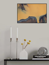 Harmonious Flow:  Aerial Impression of Rivers Poster och Canvastavla