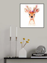 Baby Deer Poster och Canvastavla