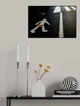 Autumn on the road Poster och Canvastavla