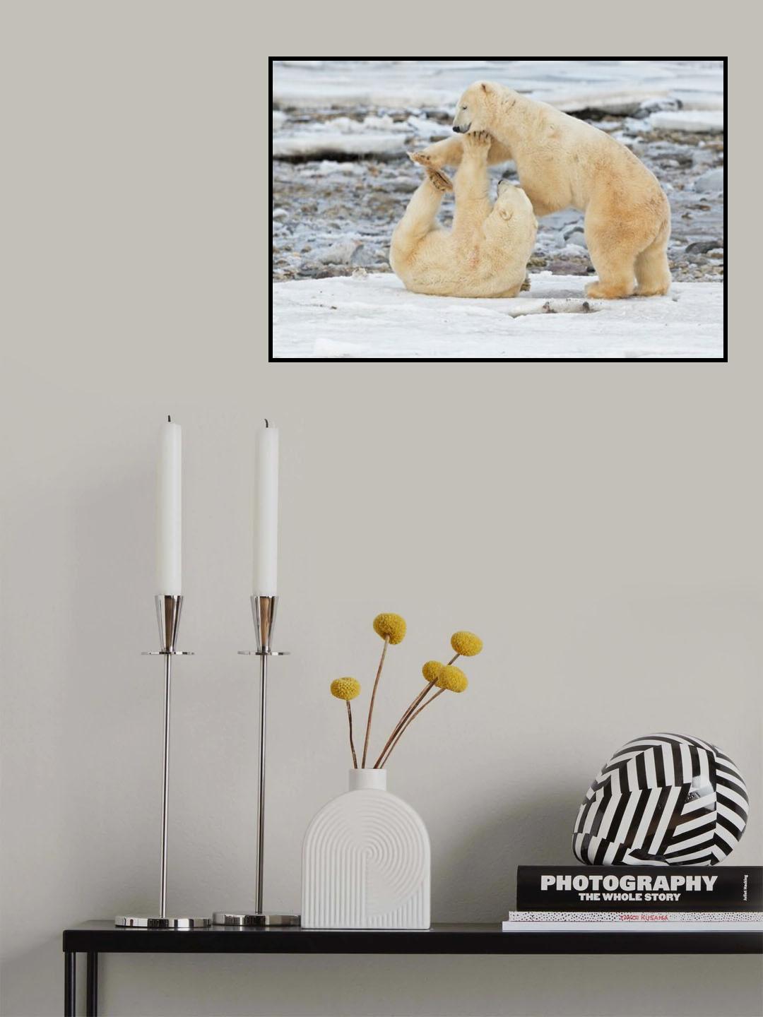 Wrestling Poster och Canvastavla