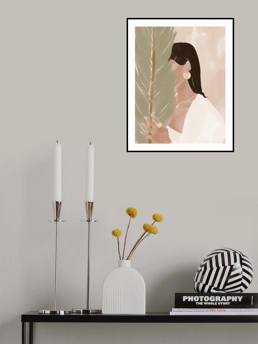 Plant Girl Poster och Canvastavla