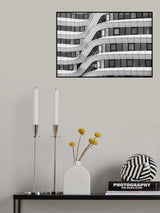 Wavy facade Poster och Canvastavla