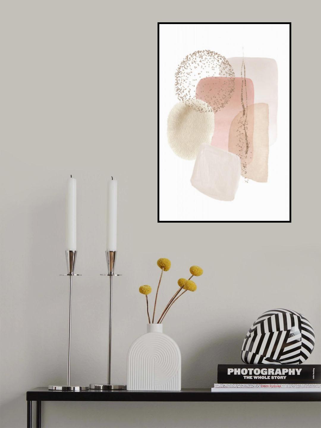 Aesthetic Pink 1 Poster och Canvastavla