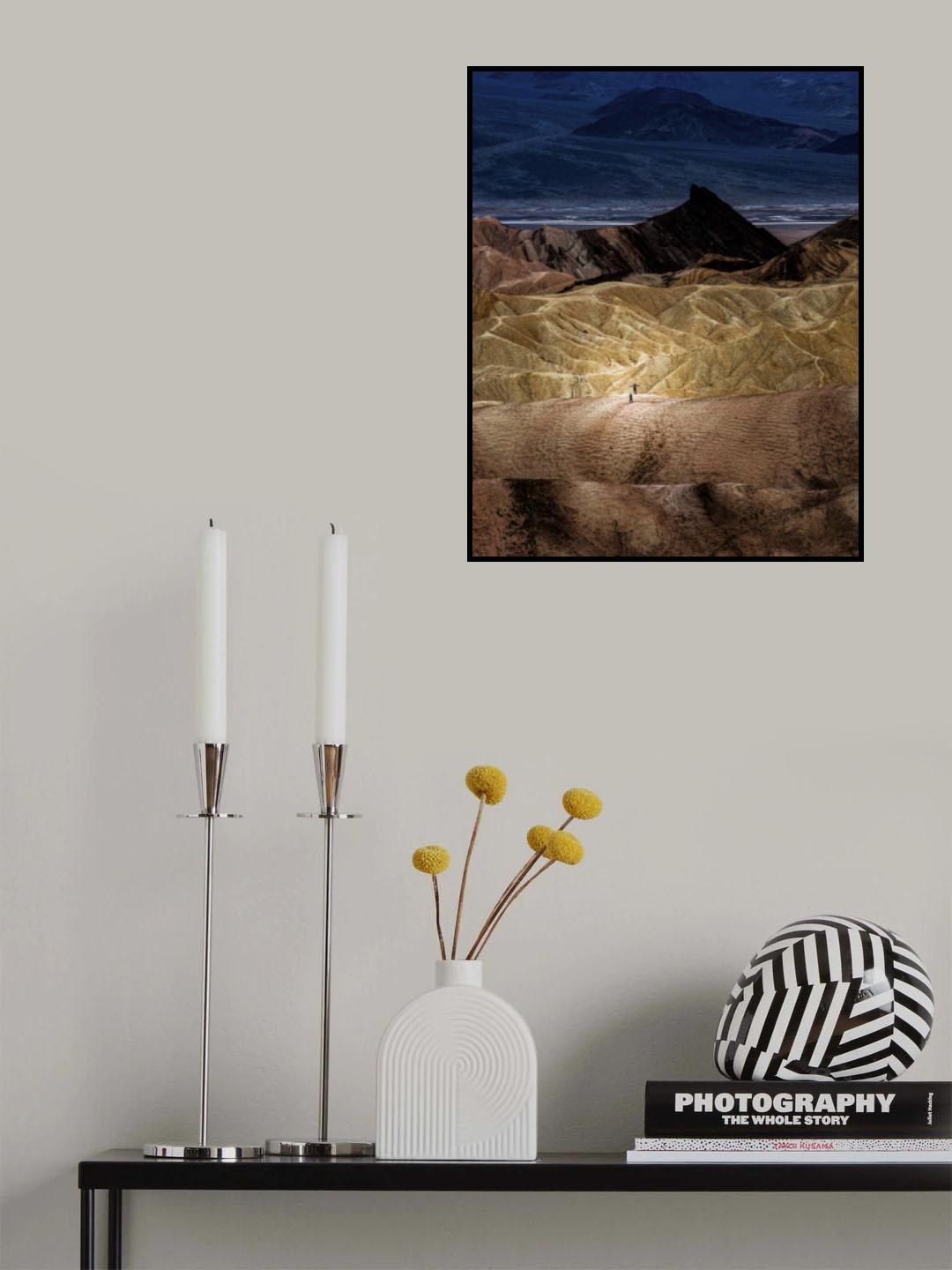 Colorful Rocky Valley Poster och Canvastavla