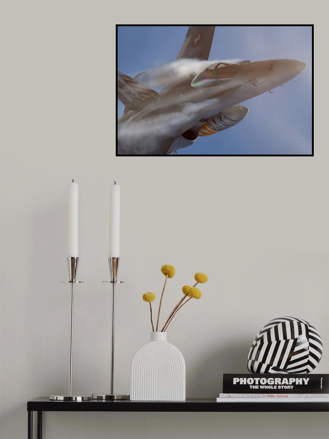 F-18 "Hornet" Poster och Canvastavla