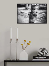 Young worker Poster och Canvastavla