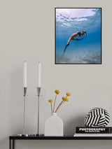 Mermaid dreaming Poster och Canvastavla