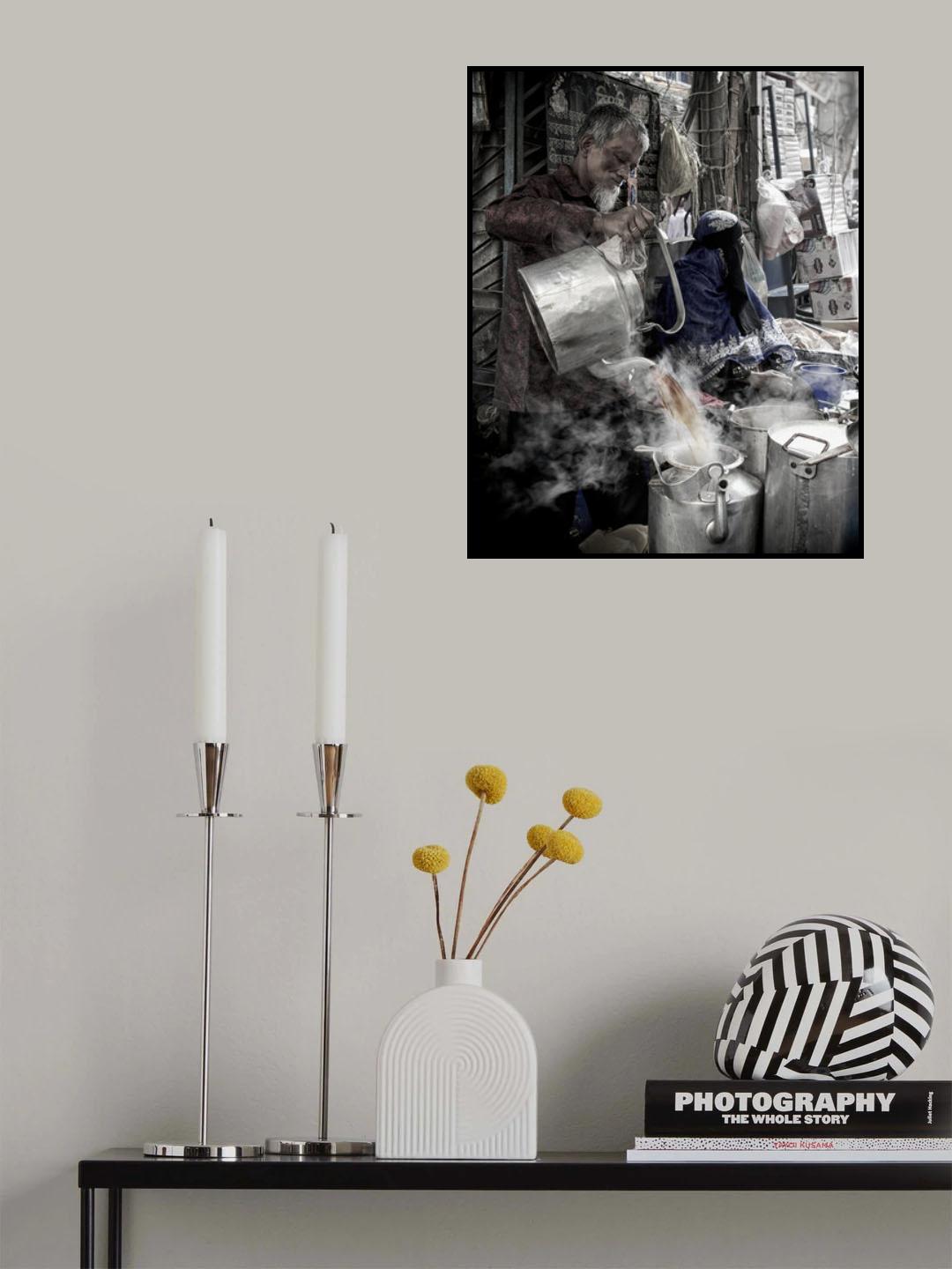 making tea Poster och Canvastavla