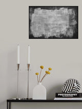 Minimal Abstract Black and White 07 Poster och Canvastavla