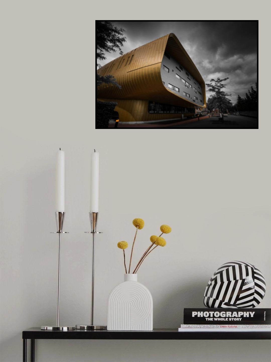 golden office Poster och Canvastavla