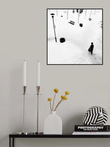 Snow walker Poster och Canvastavla