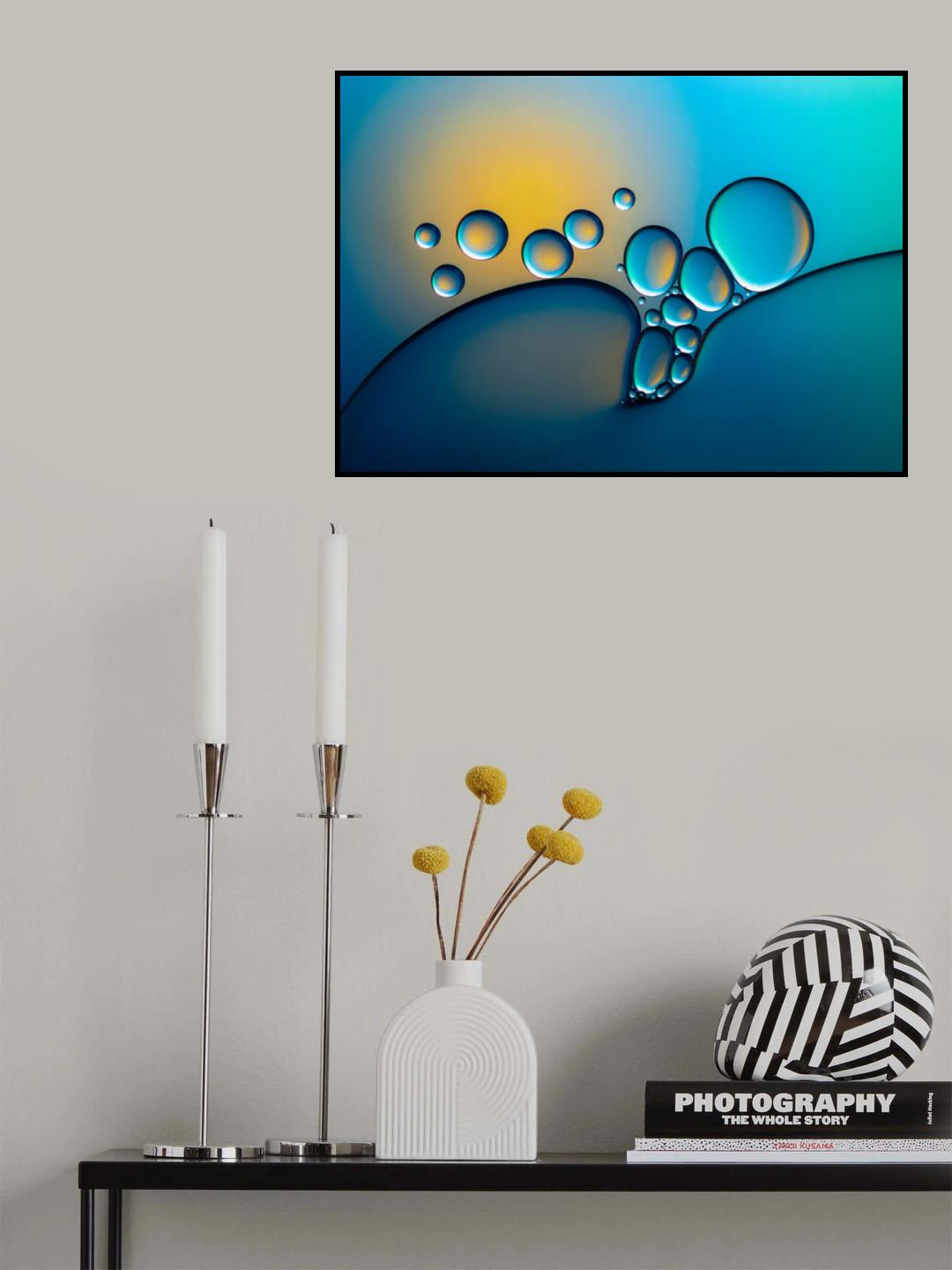 Ocean Sunrise Poster och Canvastavla
