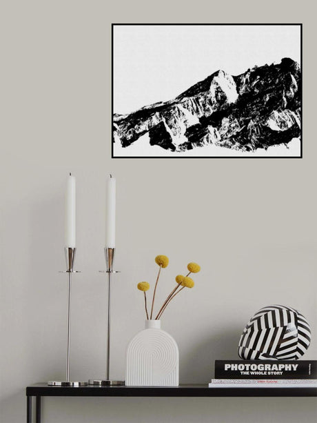 Mountains I Poster och Canvastavla