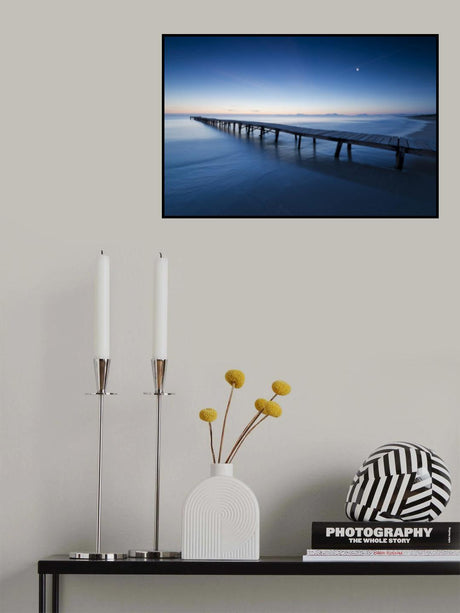 Blue Jetty Poster och Canvastavla