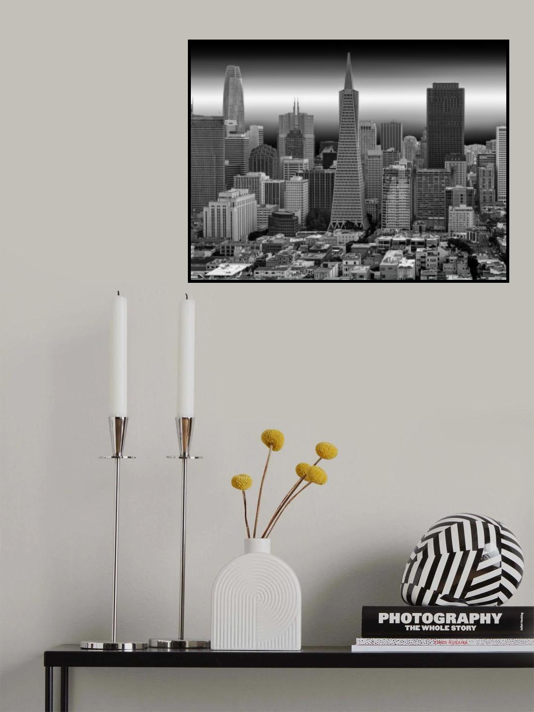Financial district, San Francisco Poster och Canvastavla